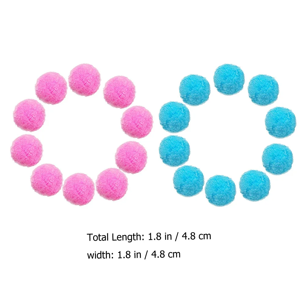 20 Pcs Water Game Ball Outdoor Toys for Kids Play Swimming Pool Cotton Child