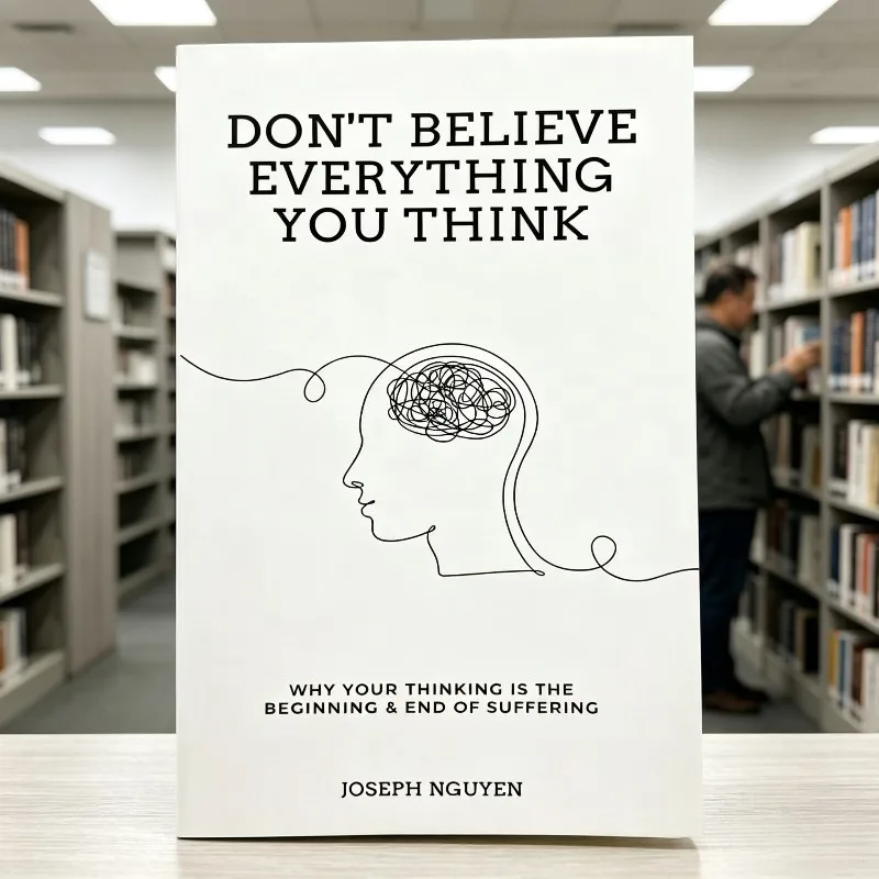 Don't Believe Everything You Think by Joseph Nguyen In English Why Your Thinking Is The Beginning & End Of Suffering Paperback