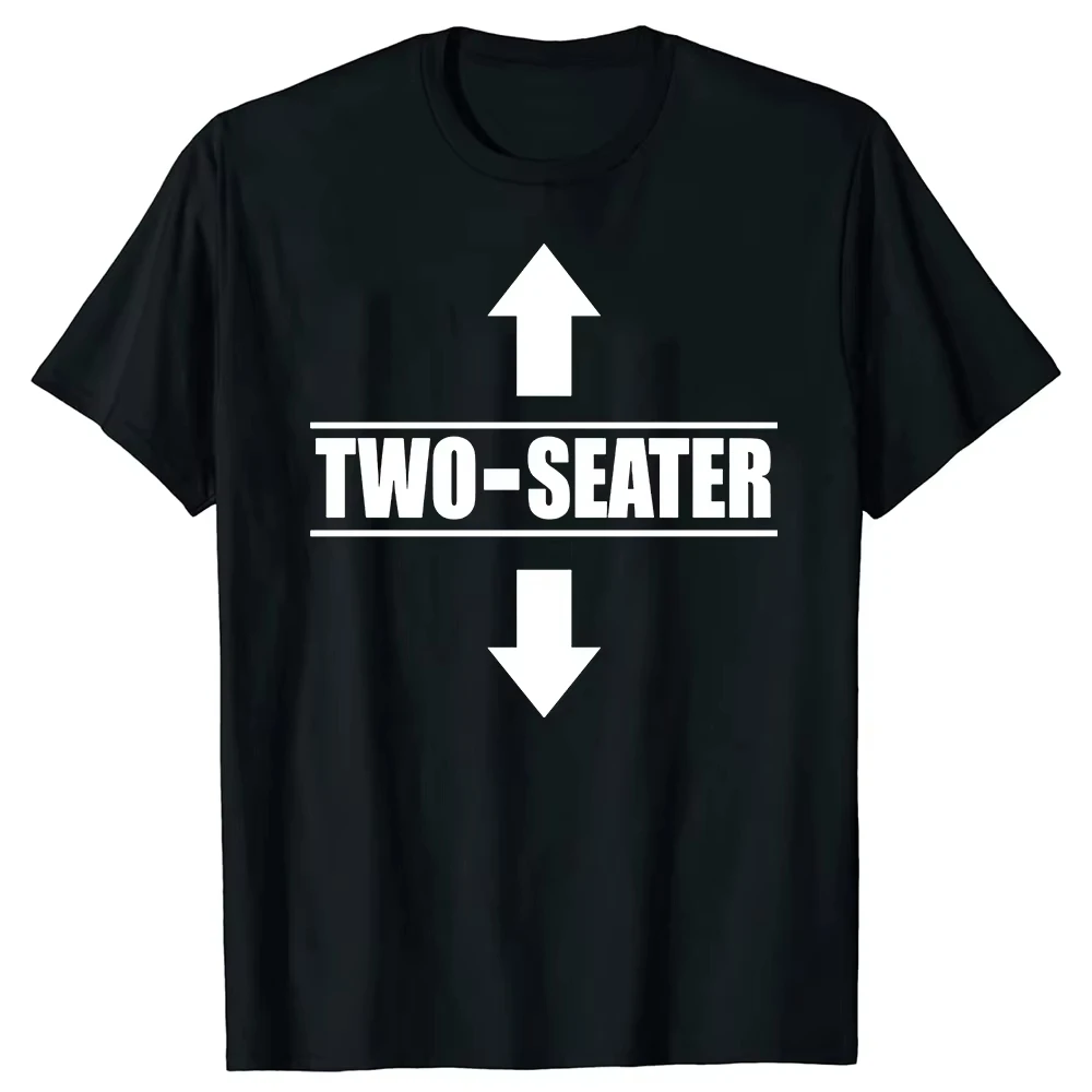 Two Seater T Shirts Summer Women's Tracksuit O-Neck Short Sleeve Pullover Top Breathable Sportswear Harajuku Fashion Streetwear
