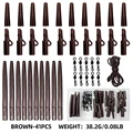 Brown-41pcs