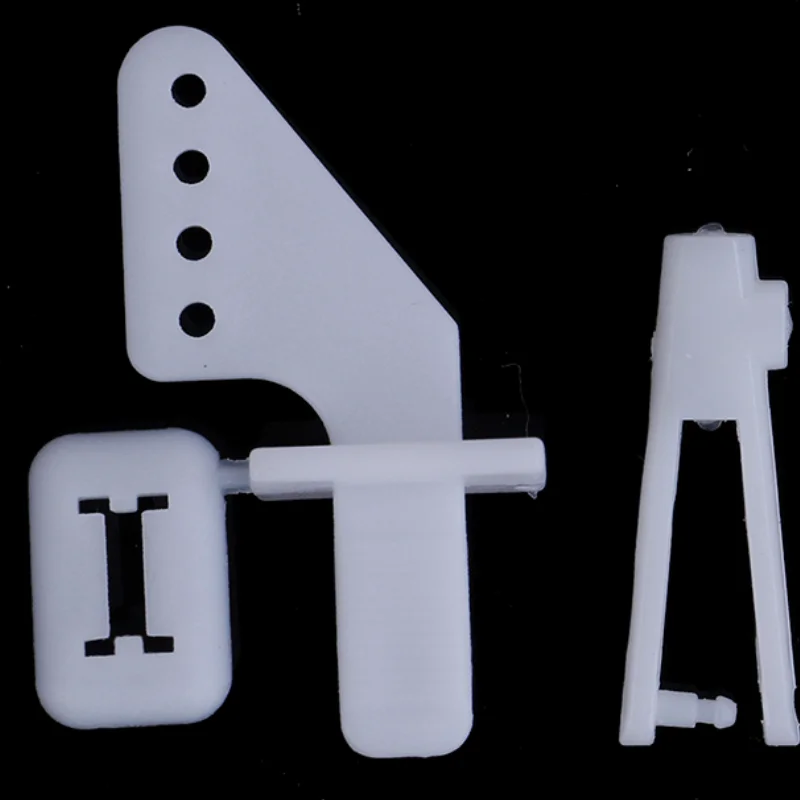 10 sets medium vergrendeling op nylon bedieningshoorn en gaffel 21 mm set roer 3,2 x 5,4 x 21 mm