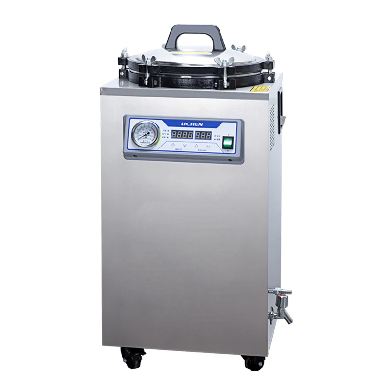 Large Capacity Vertical Bolt Type High Temperature 134 Degree Pressure Sterilization Pot