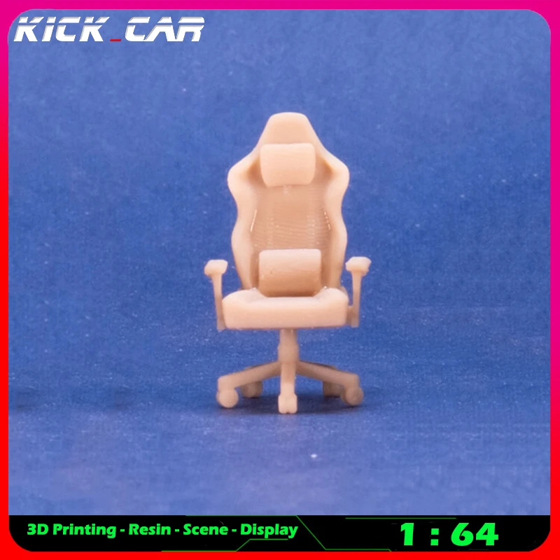 Kickcar 1/64 Meeting Table Set Model Car Diorama Uncolored Resin Garage Scene Repair Tools Decoration Simulation Scene Toy