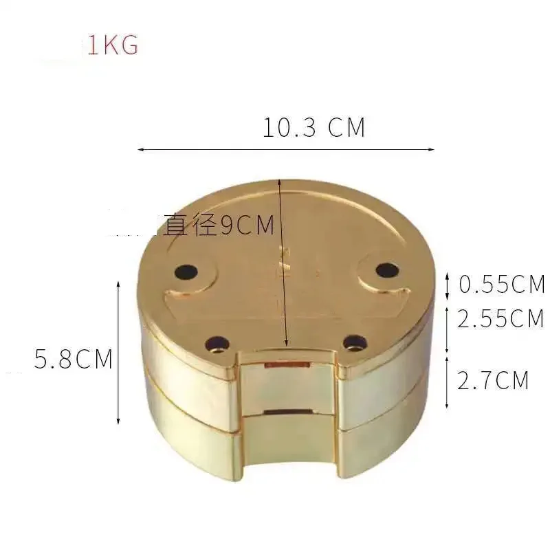 NEW 1 PC Dental Lab Zinc Copper Alloy FLASK Non-stick Plaster Denture Flask Press Compress Flask On Acrylic Partial Denture Work