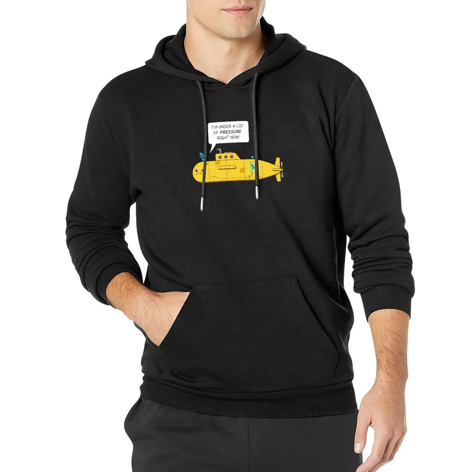 Under Pressure Pullover Hoodie mens clothing men's autumn clothes men's sweat-shirt set hoody