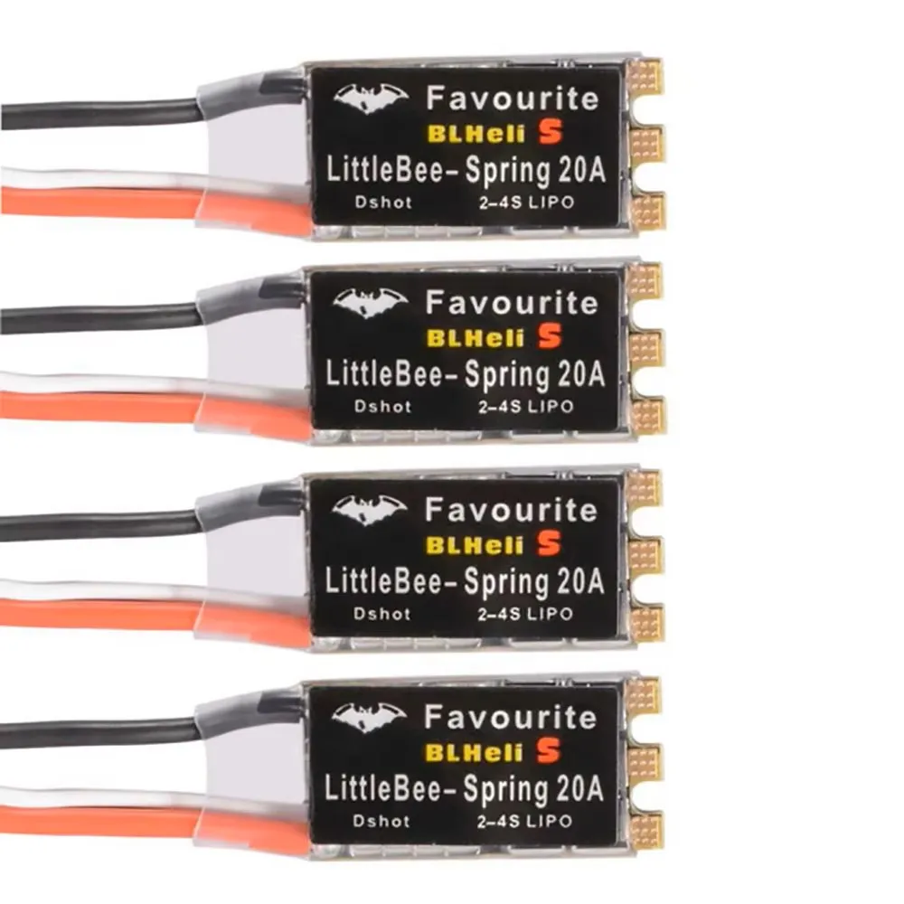 RS2205 2205 2300KV CW CCW มอเตอร์ไร้แปรง LittleBee 20A BLHeli_S ESC สําหรับ FPV RC QAV250 X210 Racing Drone Multicopter