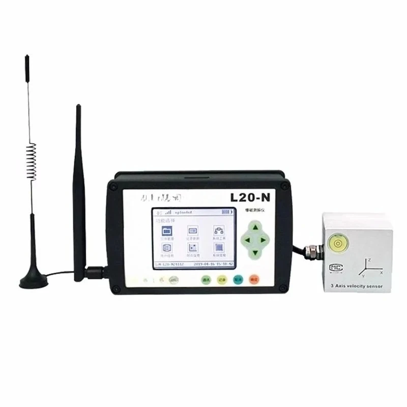 Engineering blasting vibration tester, mine tunnel blasting vibration test monitor