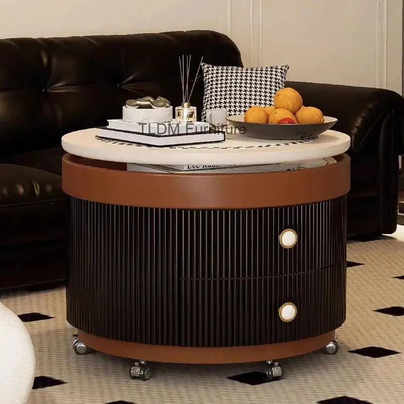De Delicacy European Mobile Luxury Quality Trendy Coffee Tables Coffee Glamour Mesa Table Centro Sala Nordic Home Furniture