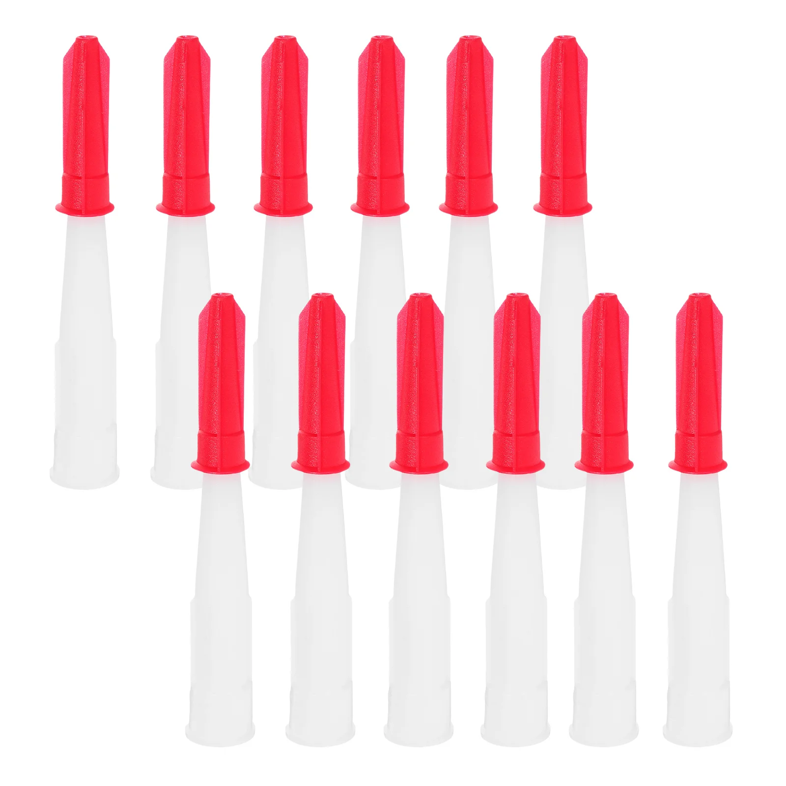 

12Sets Caulking Nozzle Tips Efficient Design Durable Material Universal Compatibility Easy Clean Home Projects Tool