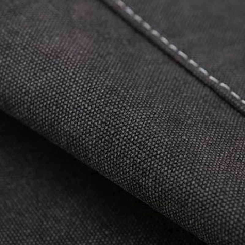 Новый холщовый кухонный фартук для мужчин и женщин, фартук для приготовления пищи шеф-повара с перекрестной спинкой, 3 кармана (фиолетовый)