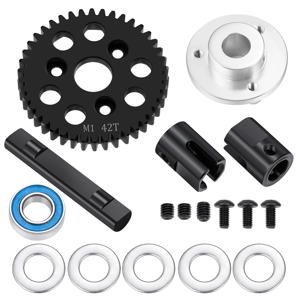 YEAHRUN Center Diff Gear Set 42T 43T 44T 45T 46T 47T 48T for Felony INFRACTION V2 6S All-road 1/7 RC Car Truck Upgrade Parts