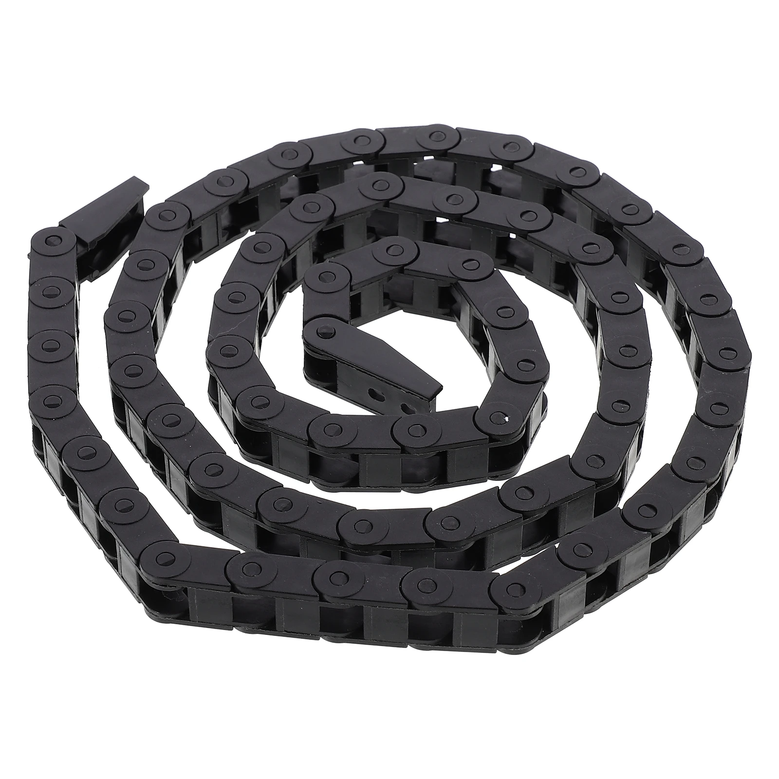 

Bridge Drag Chain for 3D Printer Enclosed Cable Carrier Flexible Low Noise Easy Install Black Color Practical Use 3D
