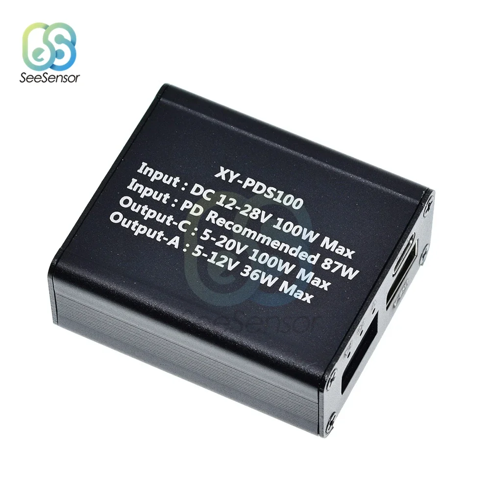 XY-PDS100 PDS100 DC12-28V 100W Step Down modulo caricabatterie rapido per telefono cellulare QC4.0 QC3.0 USB di tipo C per Huawei SCP/FCP Apple PD