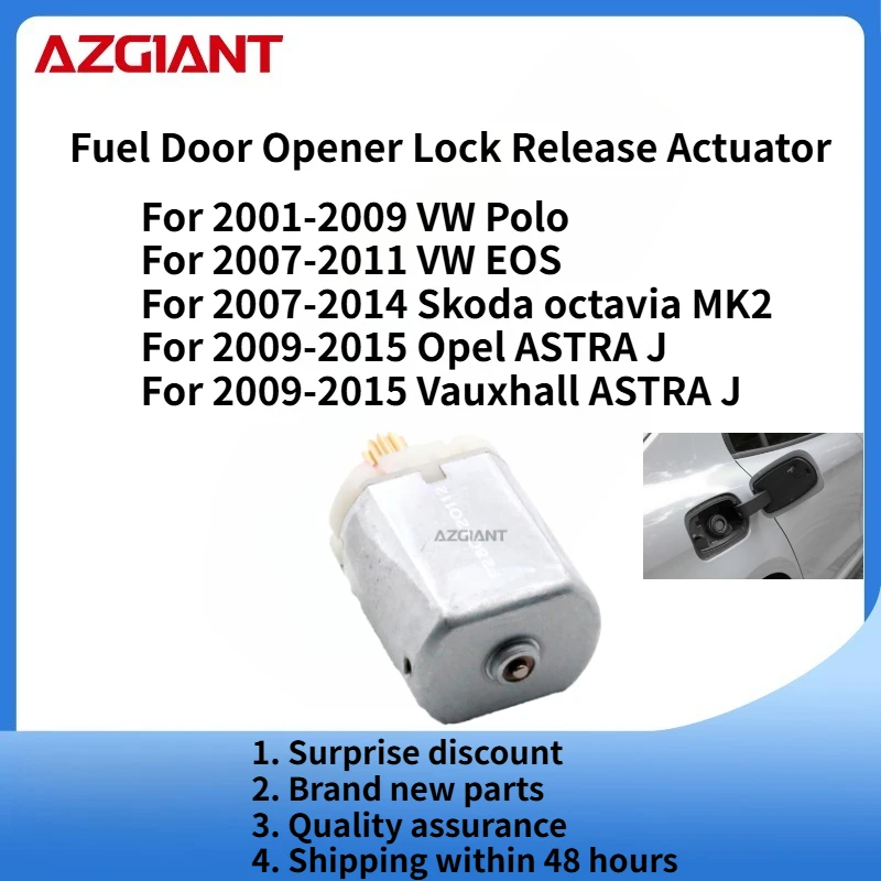 

For VW Polo 2001-2009/EOS 2007-2011/Skoda octavia MK2 Car Fuel Filler Flap Open Lock Release Actuator Motor Tank Cap Door Engine