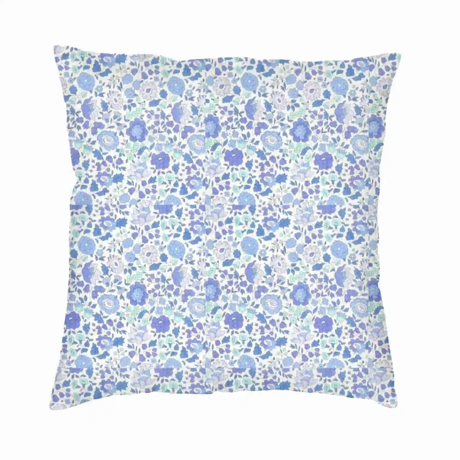 

Футболка Blue Liberty Хлопковая футболка Floral Liberty Liberte Turquoise Aqua Small Flowers Blue Leaf Azul