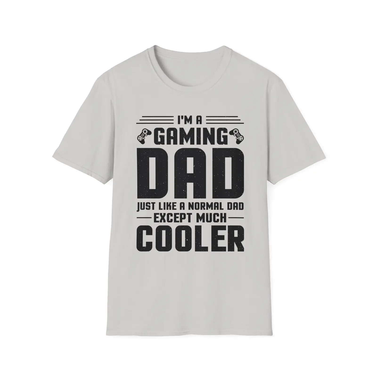 Gaming dad but much cooler Unisex Softstyle T-Shirt