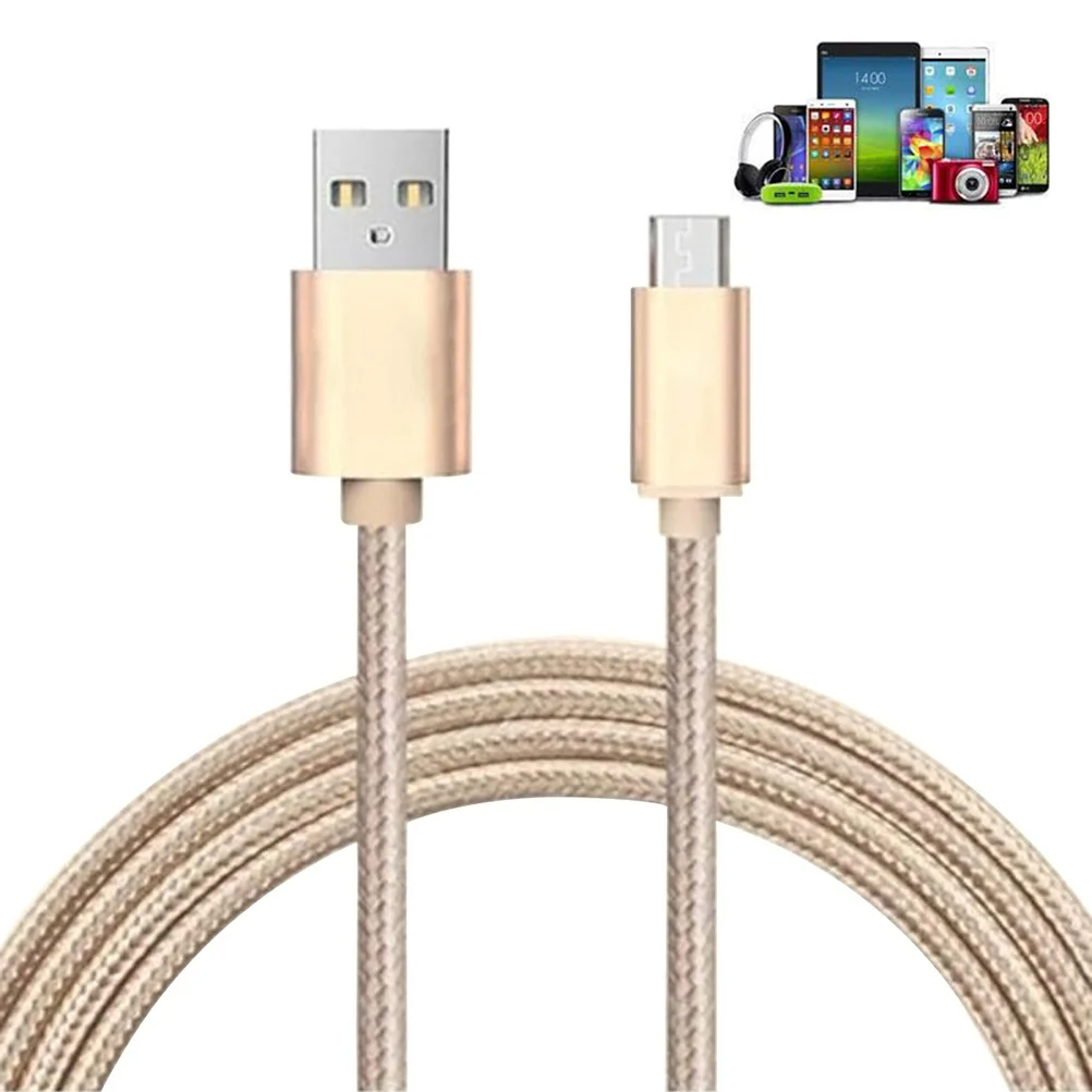 Micro Usb Cable 2.0 Nylon Braided Extra Long Fast Charging Cord For Device Usb 2.0 Charging Cable Computer