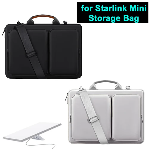 Bolsa de almacenamiento portátil para Starlink Mini bolso de viaje al aire libre bolso de hombro impermeable a prueba de golpes para Mini accesorios Starlink