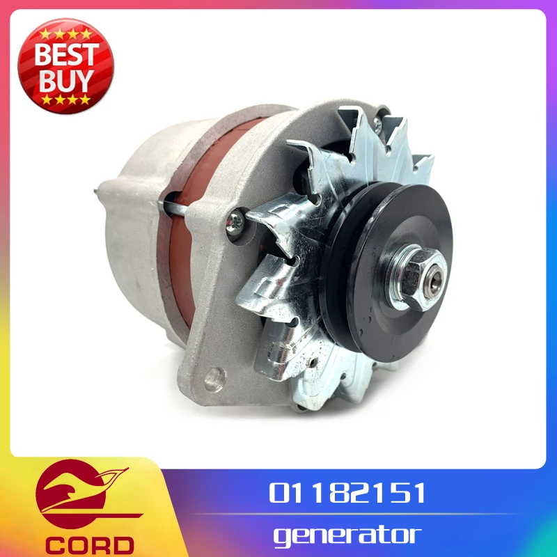 Linde forklift part 01182151 or DZ01182151 motor alternator deutz engine starter used on 351 diese truck H25 H30 new spare parts