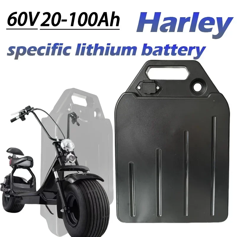 

Electric Car Lithium Battery Waterproof 18650 Battery 60V 100ah for Two Wheel Foldable Citycoco Electric Scooter Bicycle