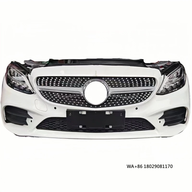 

Высококачественный пластиковый передний бампер в сборе, радиатор для C-Class W205, стильный комплект кузова, модель заднего положения автомобиля