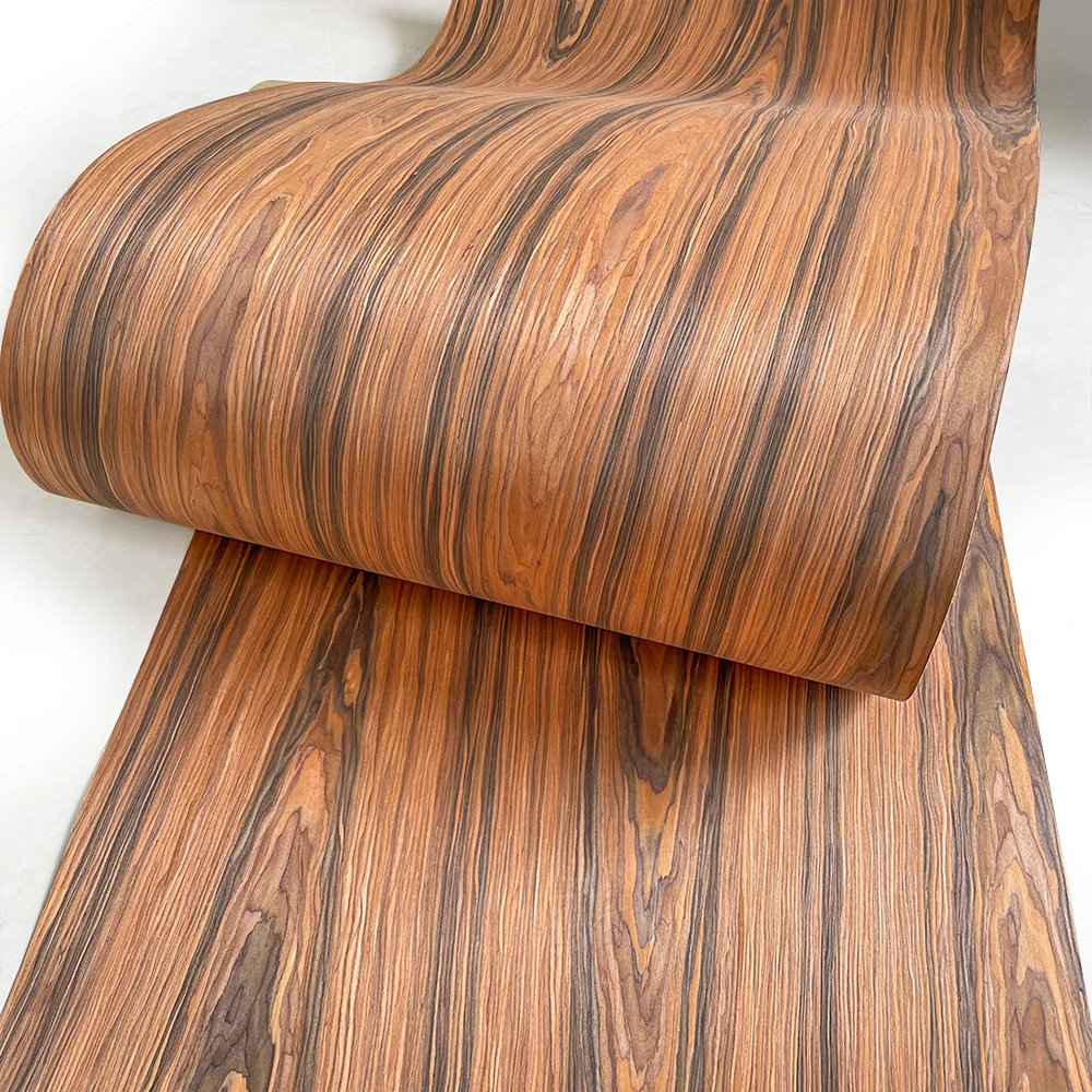OMUKI Self Adhered Adhesive backing Wood Veneer Furniture Wardrobe Table Car interior Speaker Guitar Handmade DIY Wooden Crafts