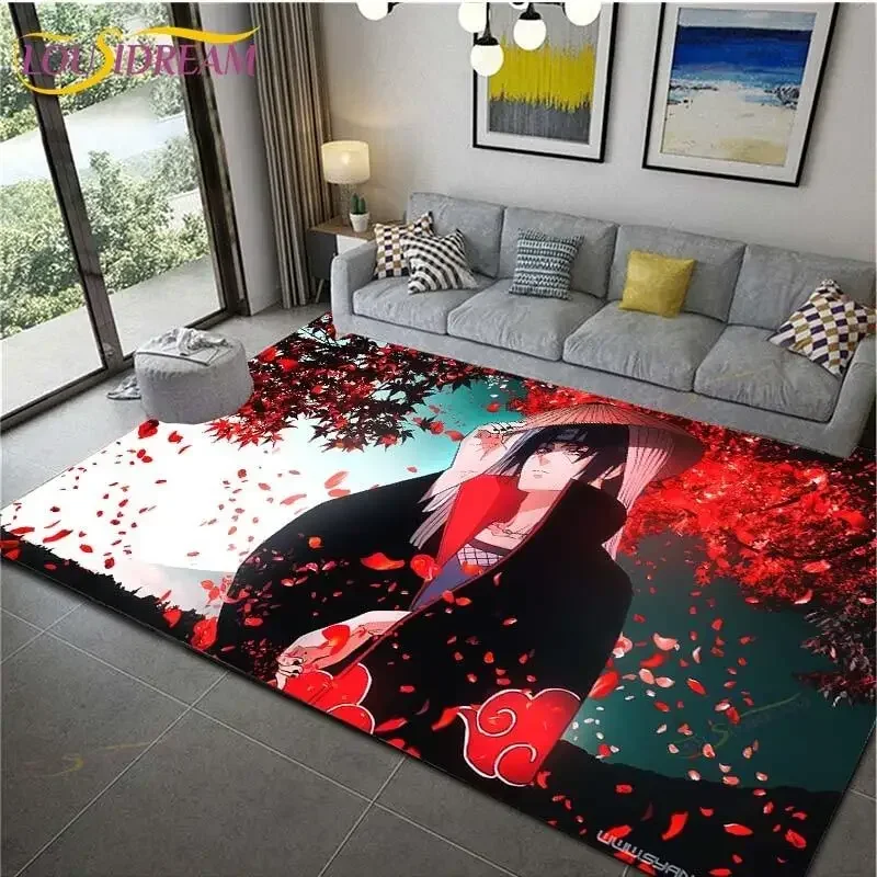 Anime Rugs for Living Room Comfortable Carpet Soft Floor Mat Rugs for Bedroom Mat Area Rug Home Large Furry Mat Ninja Mat