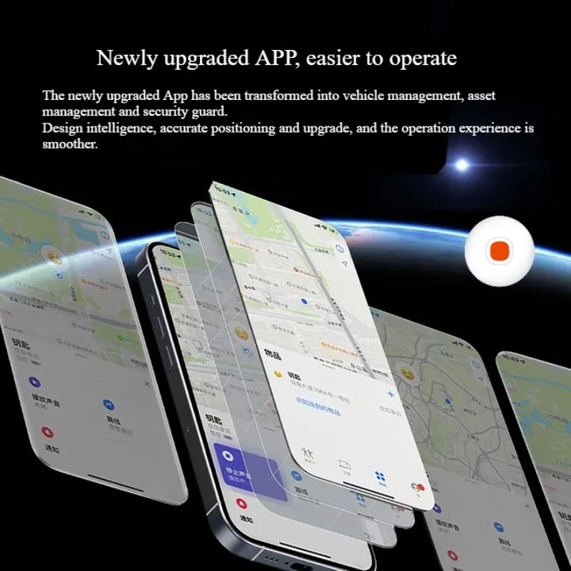Pelacak Tag Android/IOS untuk Perangkat Google Find Hub, Pencari Lokasi Pintar, Pelacak Kunci, Tas, Mobil, Dompet, Sepeda