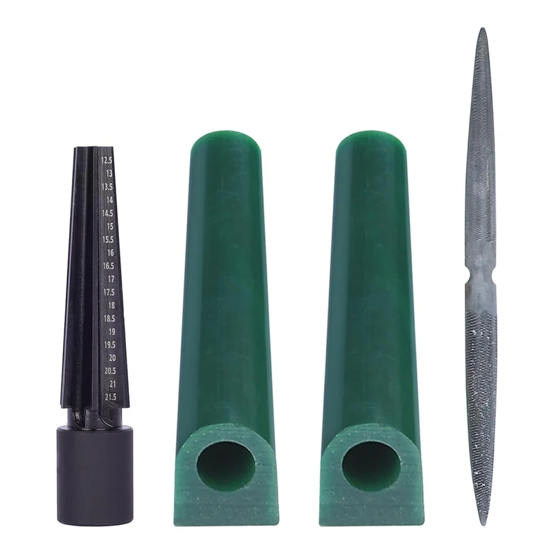 4 Pcs Carving Wax Ring Tube Kit - Jewelry Wax Ring Tubes, Wax Ring Blade Wax Tube Hole Expander,For Creating Ring Models