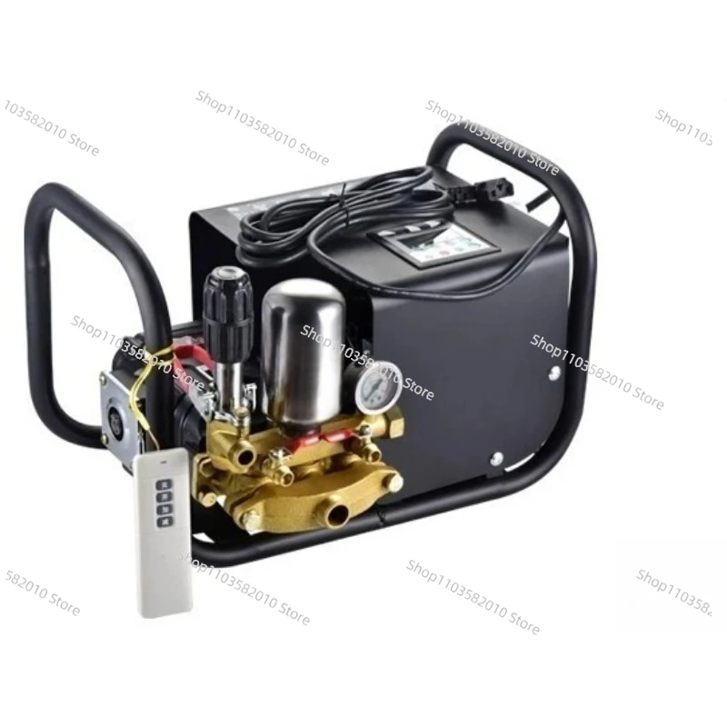 New High-Pressure Remote Control Agricultural Electric Spraying Machine, 12/48/60/72/220V High-Power Pump