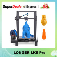 LONGER LK5 Pro FDM 3D Printer 90% Pre-Assembled 300x300x400mm Print Size with 4.3 Inch Full Color TouchScreen TMC2208 Driver