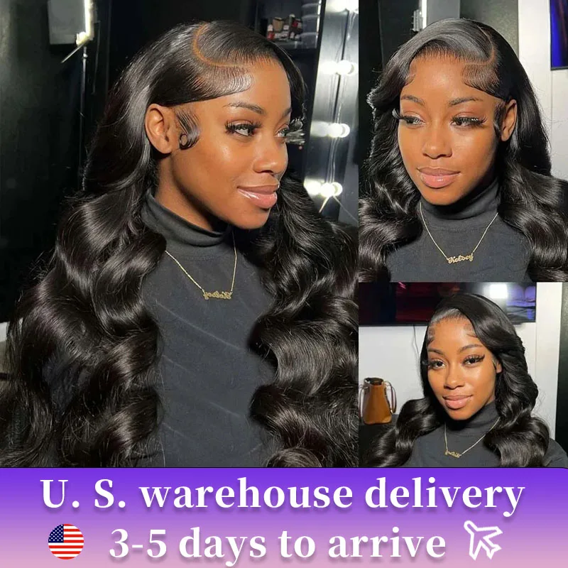 30 34 Inch 13x4 13x6 HD Body Wave Lace Front Wig Pre Plucked Loose Wave Lace Frontal Wig 100% Human Hair Wigs For Black Women