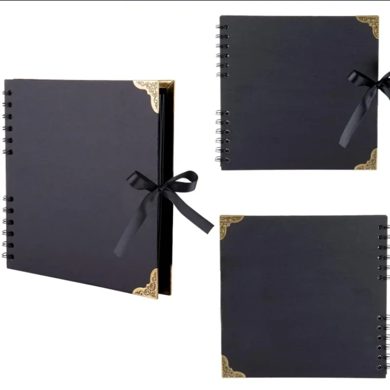 Scrapbook(8 X 8 Inch)Scrapbook Album 60 Pages Ideal for Your DIY Scrapbooking Albums Wedding and Anniversary Family Photo Album