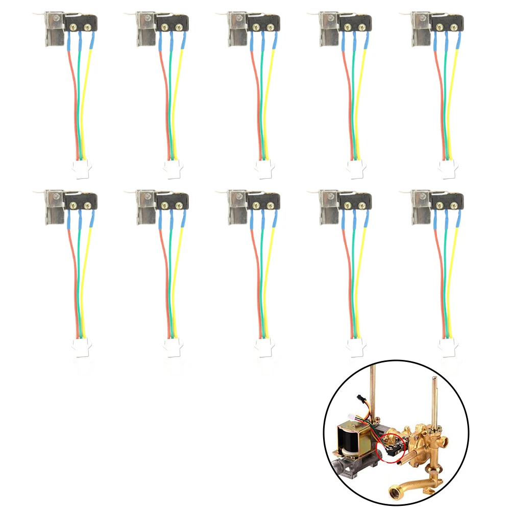 85*20*10MM approximately Gas Water Heater Switch Building Automation Fast Action Mechanism General Electrical Equipment