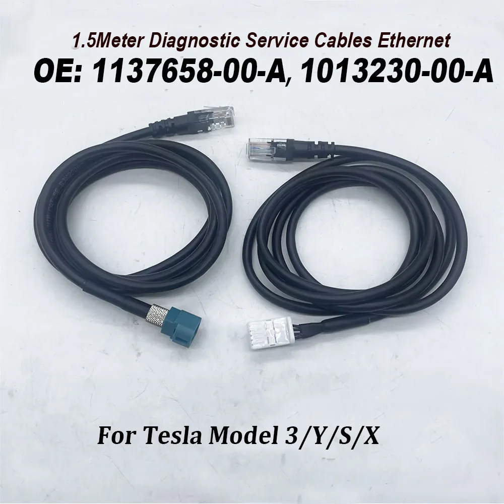 1137658-00-A 1013230-00-A For Diagnostic Service Cables Ethernet 1.5 Meter For Toolbox 3,For Model 3 Y Model X S Ethernet