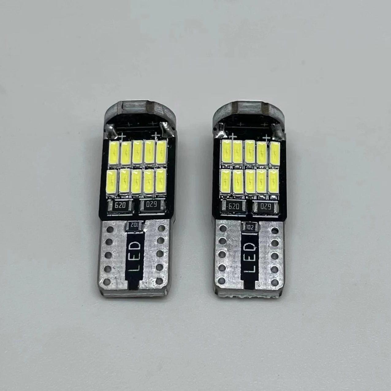500Pcs Auto Interieur Licht T10 W5W 194 501 Led Canbus Geen Fout T10 26 Smd 4014 Chip Instrument Lichten lamp Lamp