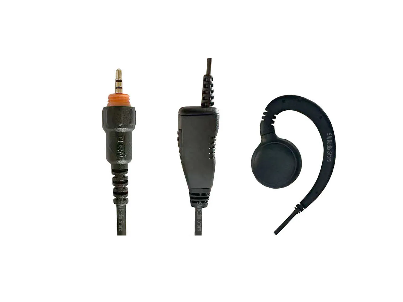 1Pcs Earpiece Headset Earphone With PTT Mic For CLP108 CLP446 CLK446 CLP1010 CLP1040 CLP1043 CLP1060 Walkie Talkie Accessories