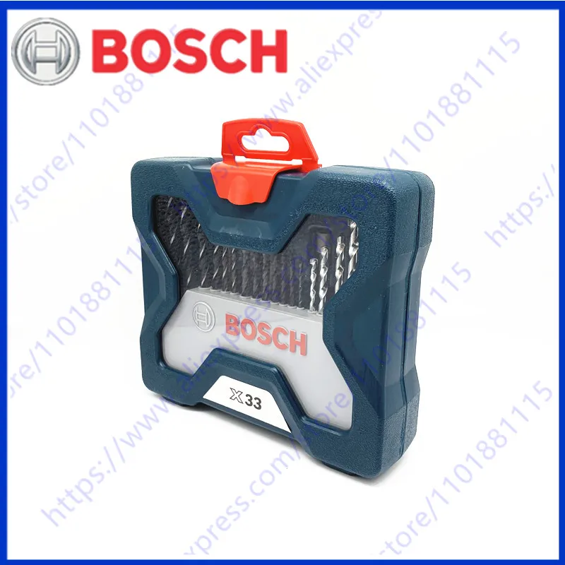 

Набор X-Line Bosch из 33 предметов для сверления и отвертки Наборы рентгеновских сверл и отверток