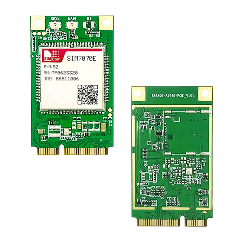 SIM7070G MINIPCIE SIM7070E PCIE SIM7000A PCIE SIM7000G PCIE SIM7000E PCIE LPWA NBIOT Módulo CATM