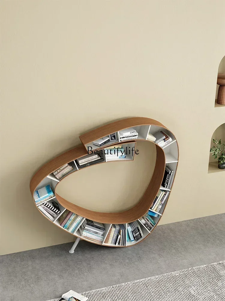 

yj19 Love Bookshelf, Creative Wall-mounted Office Floor-standing Decorative Display Stand, Home Decoration, Creative Stool