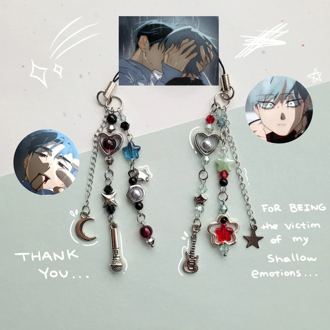 الطلب المسبق-المرحلة الغريبة IvanTill، MiziSua، LukaHyuna، سحر الهاتف/سلسلة المفاتيح