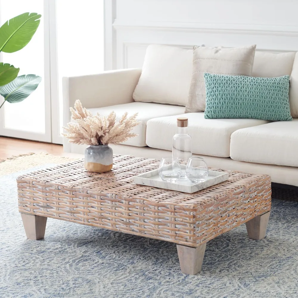

Natural White Wash Coffee Table