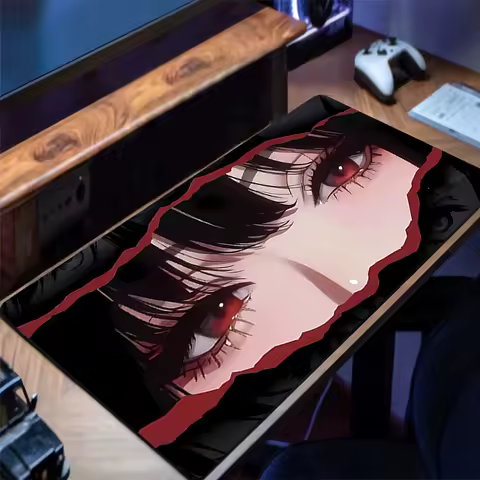Mouse Pad Gamer Anti-slip Anime Desk Mat Gaming PC Accessories Tablet Pad Naruto Hyuuga Hinata HD Mousepad Extended Keyboard Mat