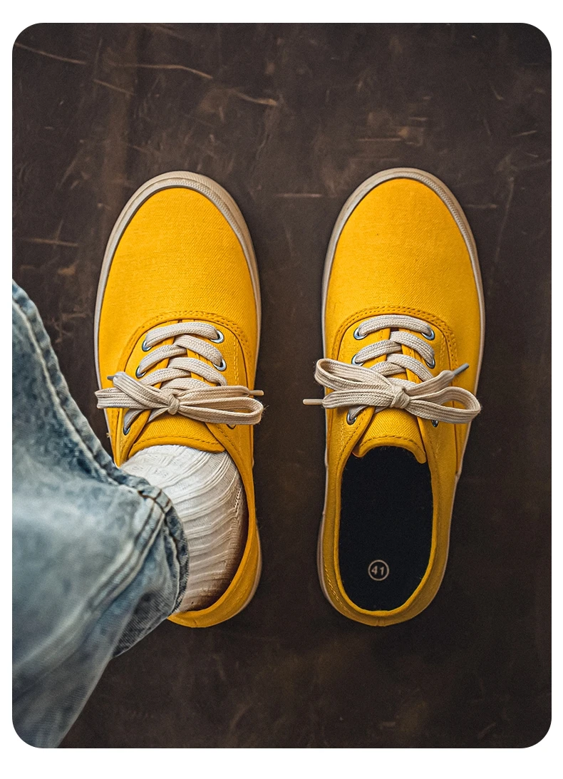 Sommer-Herren-Segeltuchschuhe, bequeme, atmungsaktive, lässige Turnschuhe, modische, niedrig geschnittene Designer-Schuhe für Herren, Vulkanisationsschuhe – Detail 22