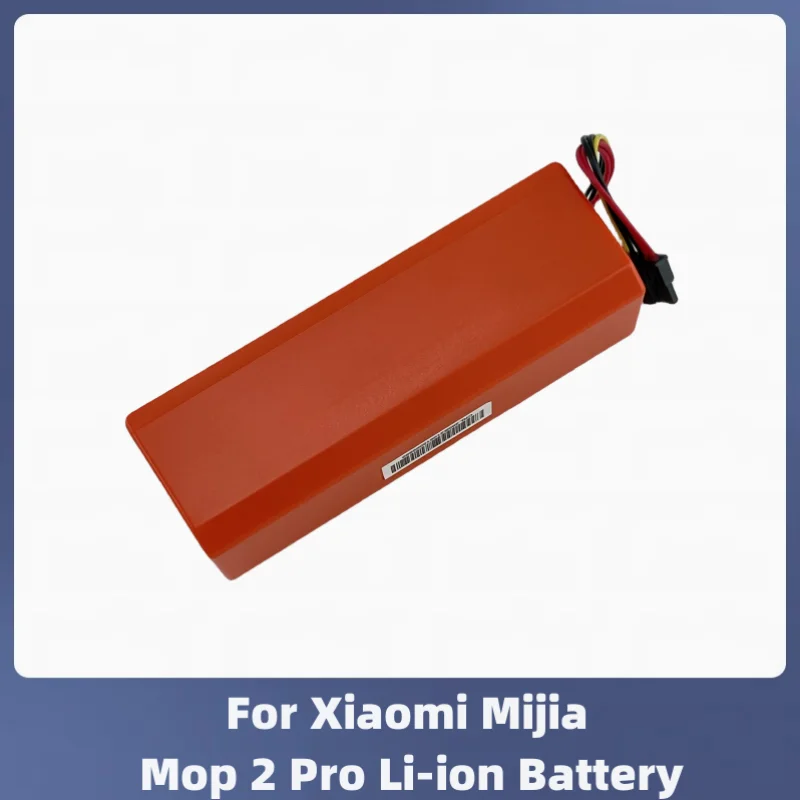 For Origina Xiaomi Mijia Mop 2 Pro Robot Vacuum Cleaner Spare Parts Charging Accessories Li-ion Battery Replacement