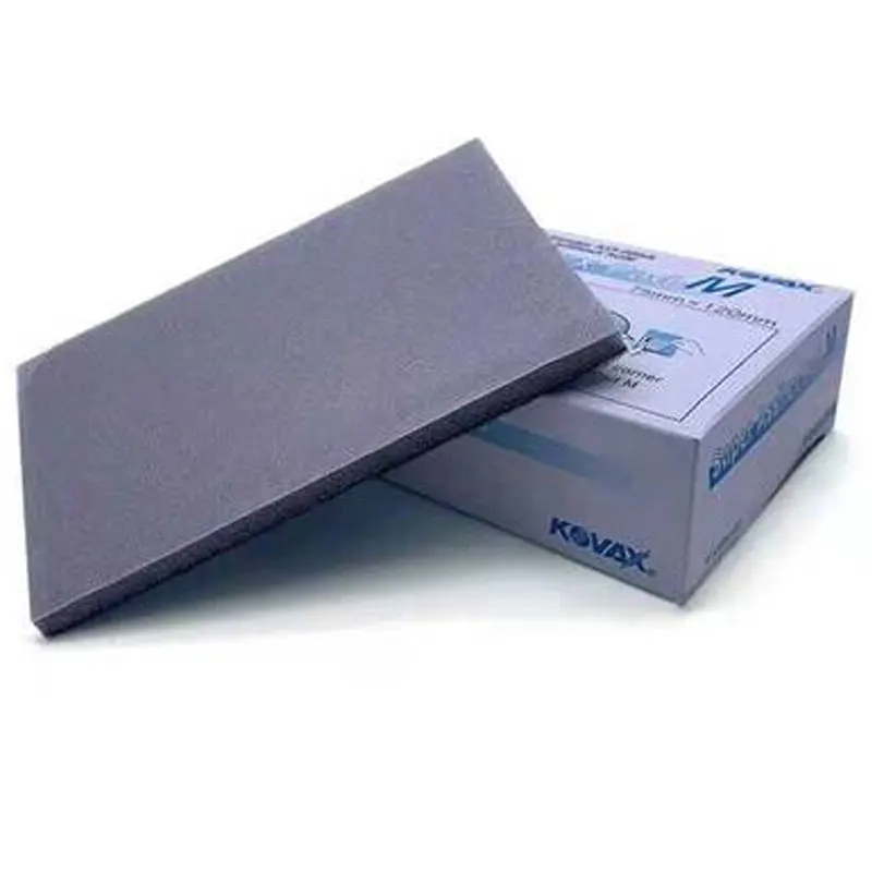 25 pçs original japão kovax quadrado membrana macia beleza do carro polimento de papel abrasivo p240/360/600/800/1000/1200/1500/2000/3000