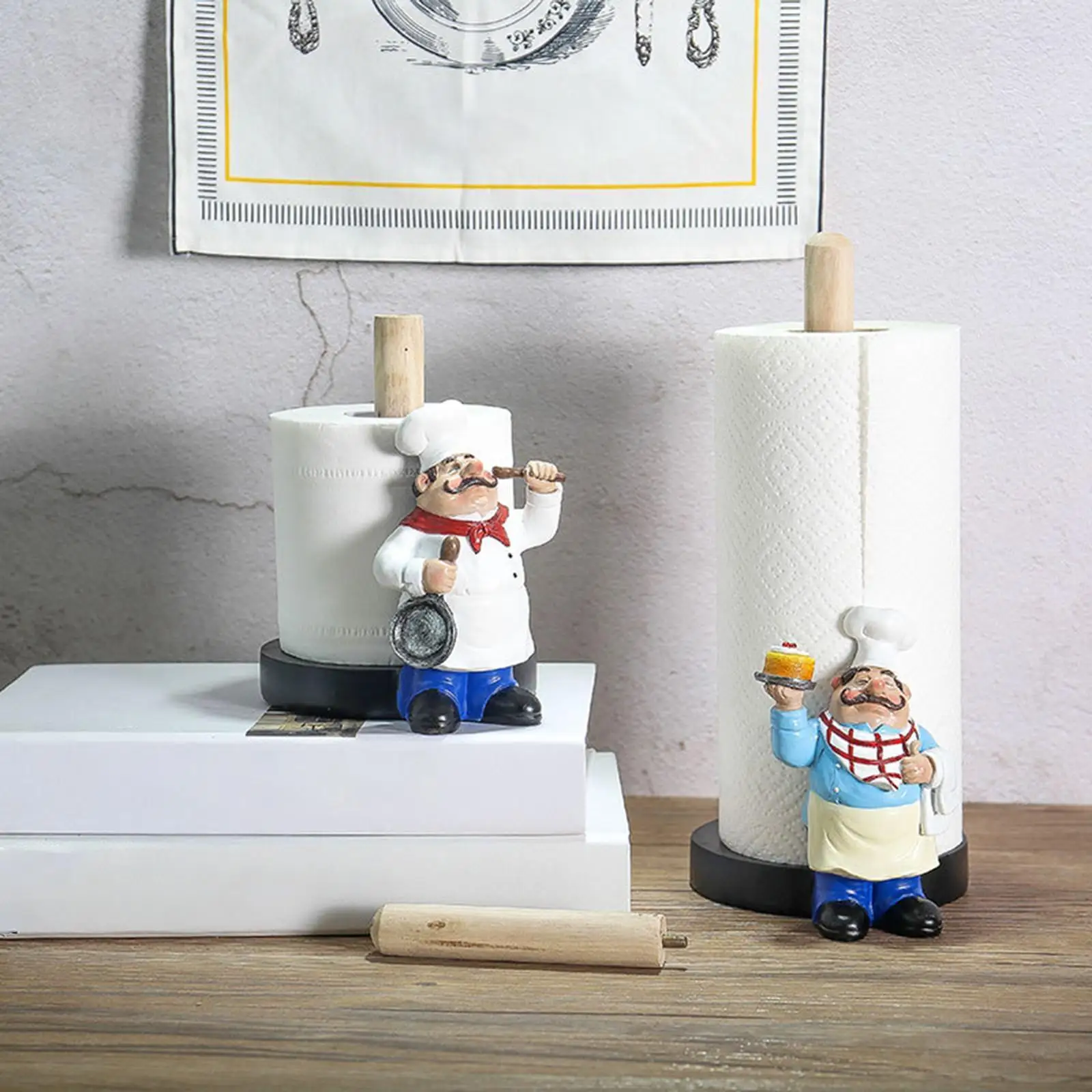 مكتب الجدول الشيف حامل المناشف الورقية الأنسجة لفة أصحاب موزع المناشف الورقية حامل الحرف عرض لمتجر مقهى كعكة الحلوى #4