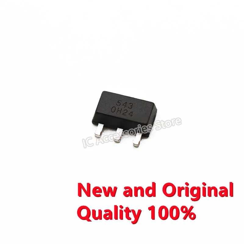 10pcs OH543 Package: SOT-89 SMT Single Stage Hall Switch Linear Hall Sensor Brand New Original