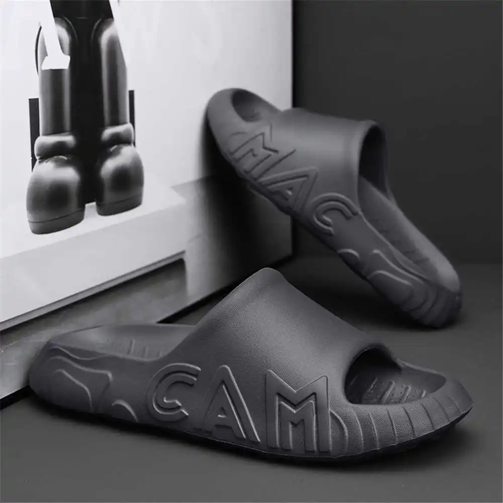 Summer Khaki Slides Slippers Men's Large Size Sandals Shoes Tenya Sneakers Sport Unusual Special Use Hospitality Luxe
