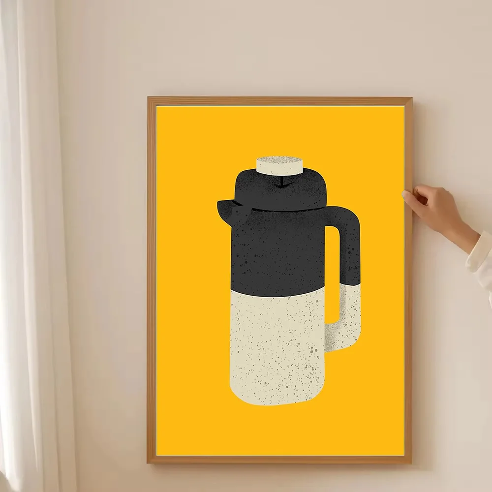 قماش جدار الفن مجردة هندسية الحديثة الحد الأدنى ديكور المنزل غرفة المعيشة المطبخ مكتب عمل فني #3